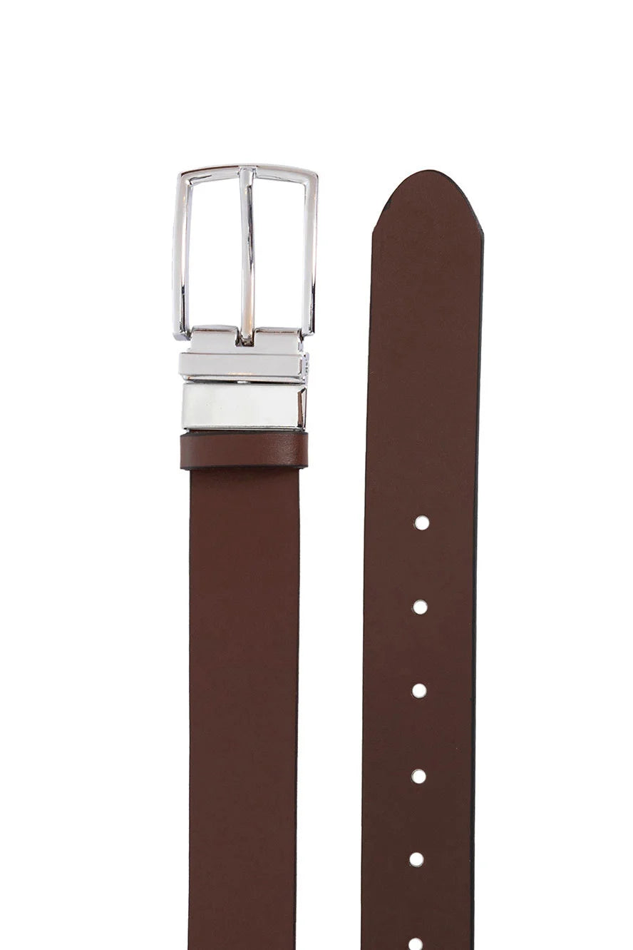 D.I.W.B.O Reversible cowhide leather belt C016