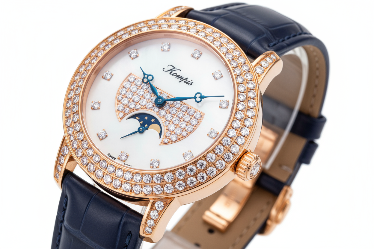 kompis diamonds watch